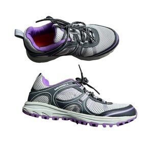 Merrell - Trail Hace Hiking Walking Shoes Outdoor Sneakers Granite Lilac Sz 8